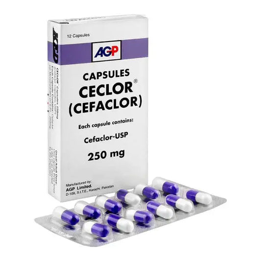 CECLOR 250MG Capsule 12's