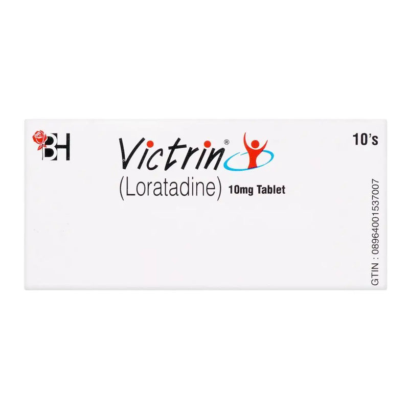 Victrin 10mg – Loratadine Tablets for Allergy Relief