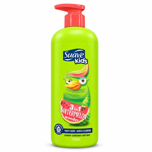 Suave Kids 3-in-1 Watermelon Wonder Shampoo, Conditioner & Body Wash 700ml