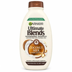 Garnier Ultimate Blends Coconut Milk & Macadamia Nourishing Shampoo 400ml