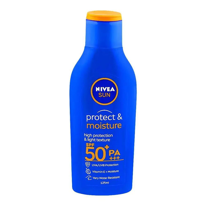 Nivea Sun Protect &amp; Moisture SPF50 PA+++ 125ml