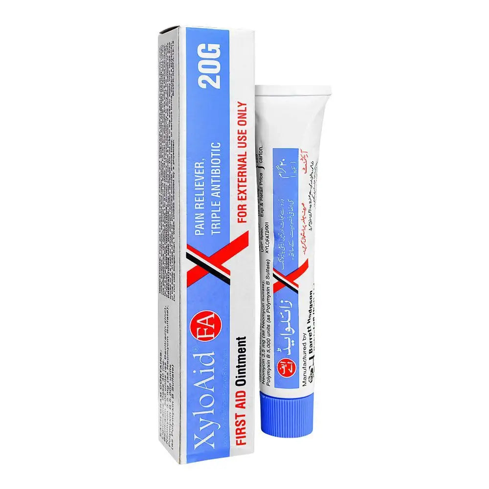 Xyloaid FA Ointment 20g – Pain Relief & Antibacterial – Available in Pakistan
