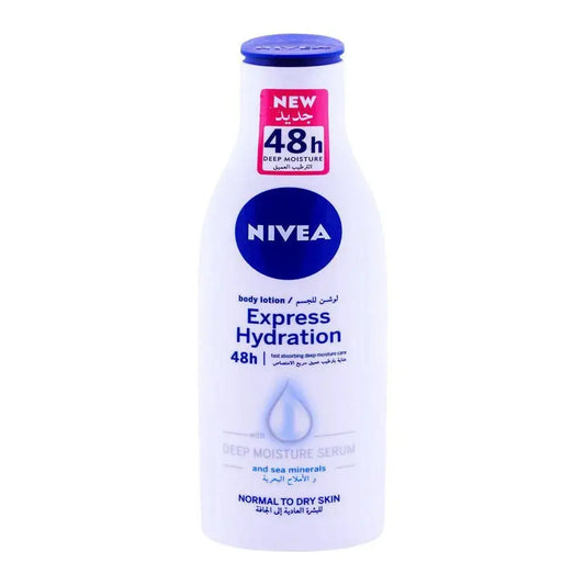 Nivea 48H Express Hydration Body Lotion 250ml with Sea Minerals for Normal to Dry Skin