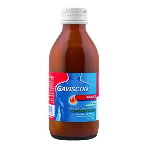 Gaviscon Syrup 120ml – Effective Relief for Heartburn and Acidity