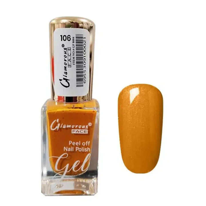 Glamorous Face Gel Peel Off Nail Polish 106