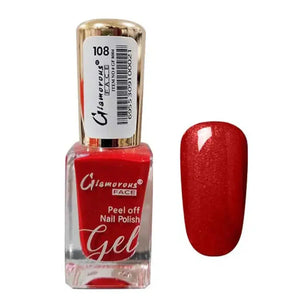 Glamorous Face Gel Peel Off Nail Polish - Shade 108