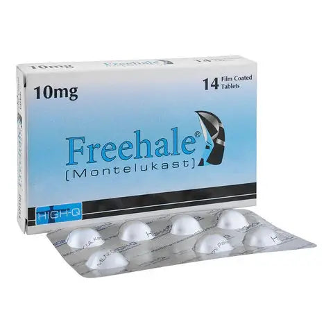 Freehale 10mg Tablet – Allergy & Asthma Relief (New Pack)