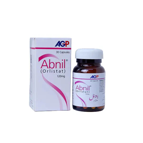 Abnil 120mg Capsules — Orlistat for Weight Loss & Obesity Management
