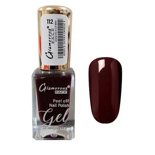 Glamorous Face Gel Peel Off Nail Polish - Shade 112