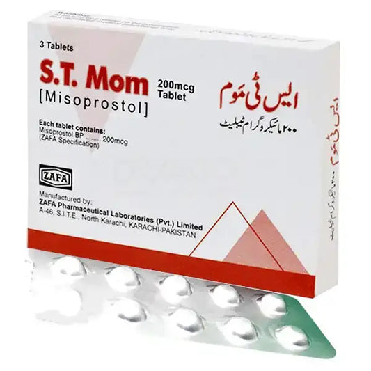 S.T Mom Tablets 200Mg ��� Misoprostol for Labor Induction & Stomach Ulcers