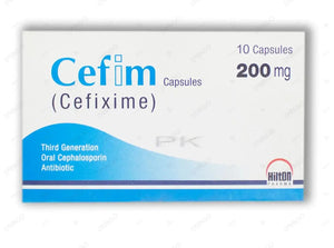 Cefim Capsules 200mg ��� Cefixime for Bacterial Infection
