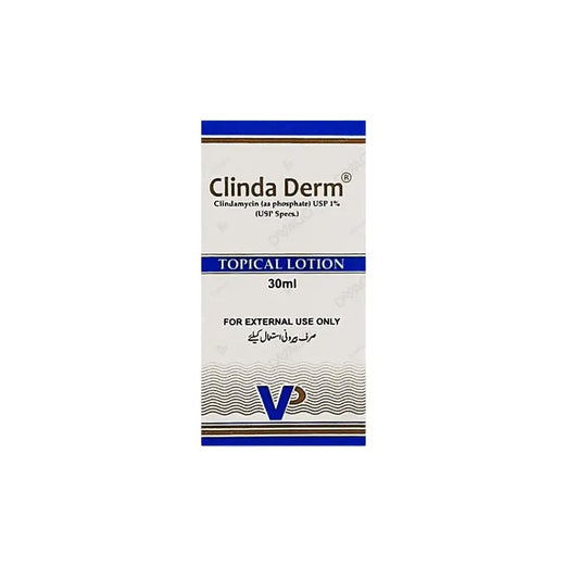Clinda Derm Lotion – Acne & Bacterial Skin Infection Treatment
