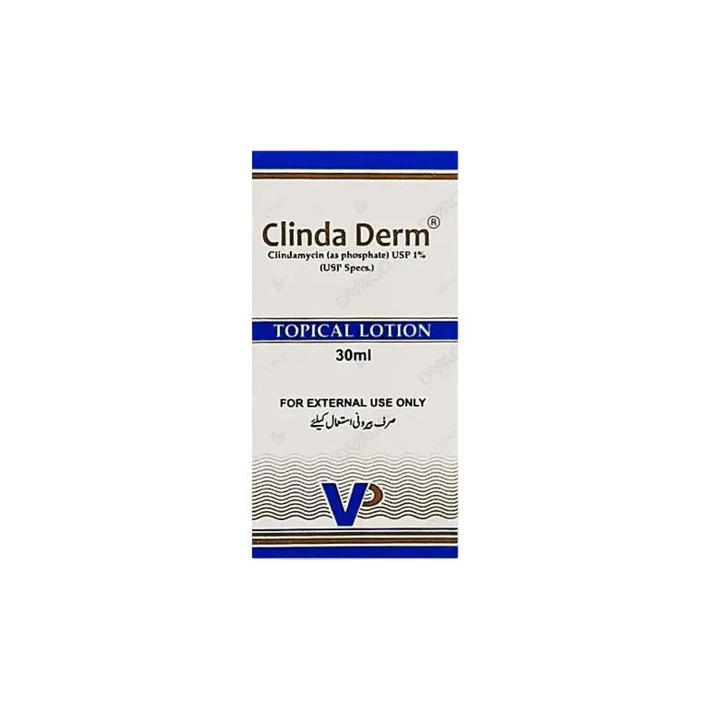 Clinda Derm Lotion – Acne & Bacterial Skin Infection Treatment