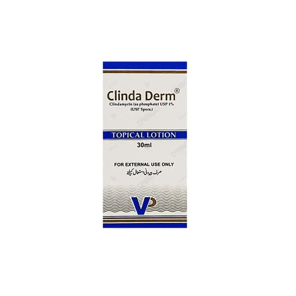 Clinda Derm Lotion – Acne & Bacterial Skin Infection Treatment