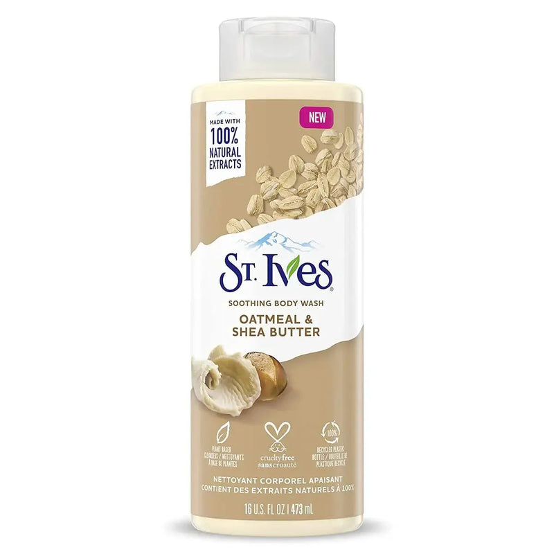 St. Ives Oatmeal & Shea Butter Body Wash 473ml