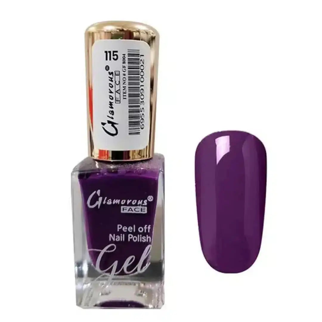 Glamorous Face Gel Peel Off Nail Polish - Shade 115
