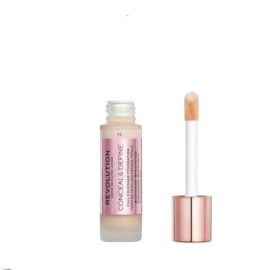 Makeup Revolution Conceal & Define Foundation F3 – Available in Pakistan