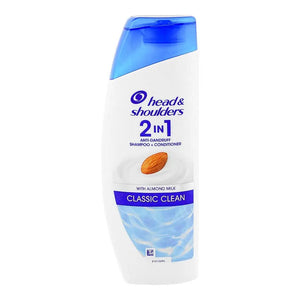 Head & Shoulders 2-in-1 Classic Clean Anti-Dandruff Shampoo + Conditioner 190ml
