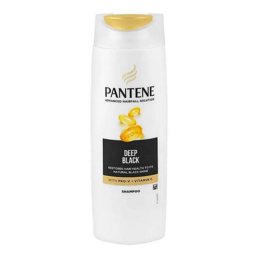 Pantene Deep Black Shampoo, 185ml