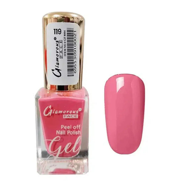 Glamorous Face Gel Peel Off Nail Polish 119