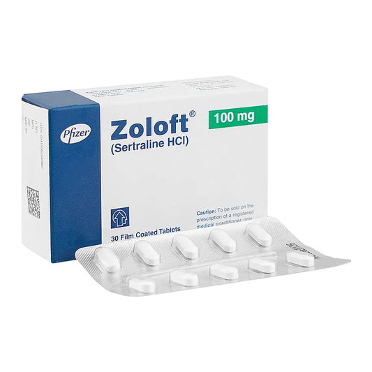 Zoloft 100mg Tablets – Available in Pakistan