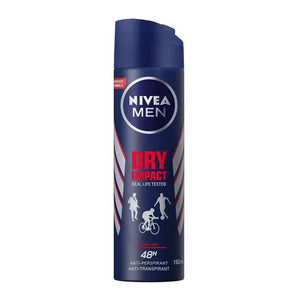 Nivea Men 48h Dry Impact Antiperspirant Spray 150ml