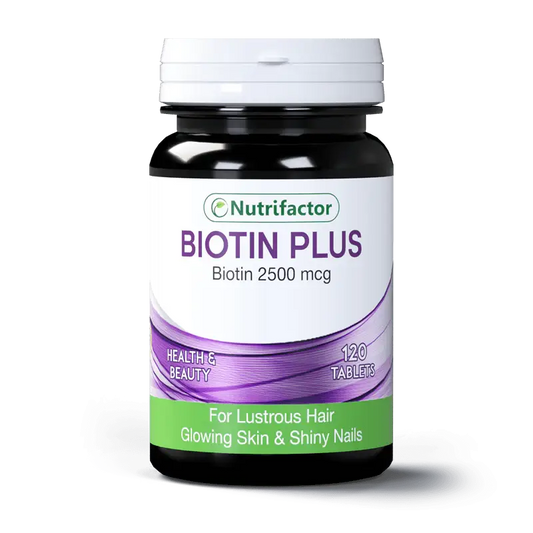 Biotin Plus 2500mcg Tablet 120s – Hair, Skin, and Nail Health Support