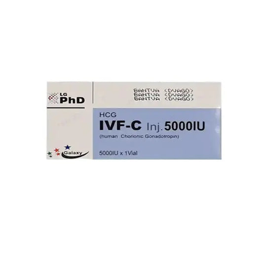 IVF-C Injection 5000 IU – hCG for Female & Male Infertility – Available in Pakistan