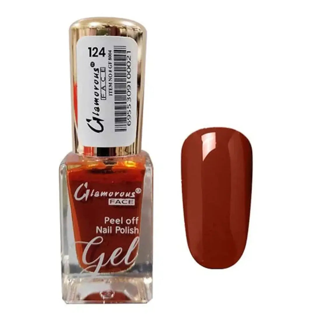 Glamorous Face Gel Peel Off Nail Polish - Shade 124