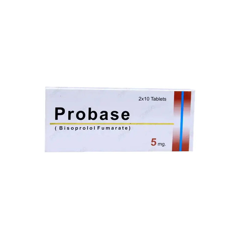 Probase 5 mg Tablets – Bisoprolol Fumarate Beta-Blocker for Hypertension and Angina
