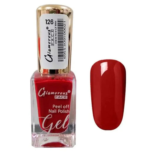 Glamorous Face Gel Peel Off Nail Polish - Shade 126