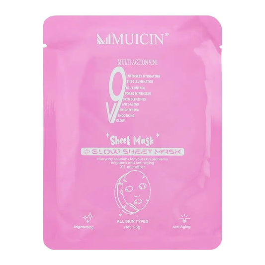 Muicin V9 Multi Action 9-In-1 Sheet Mask ��� Ultimate Skin Rejuvenation