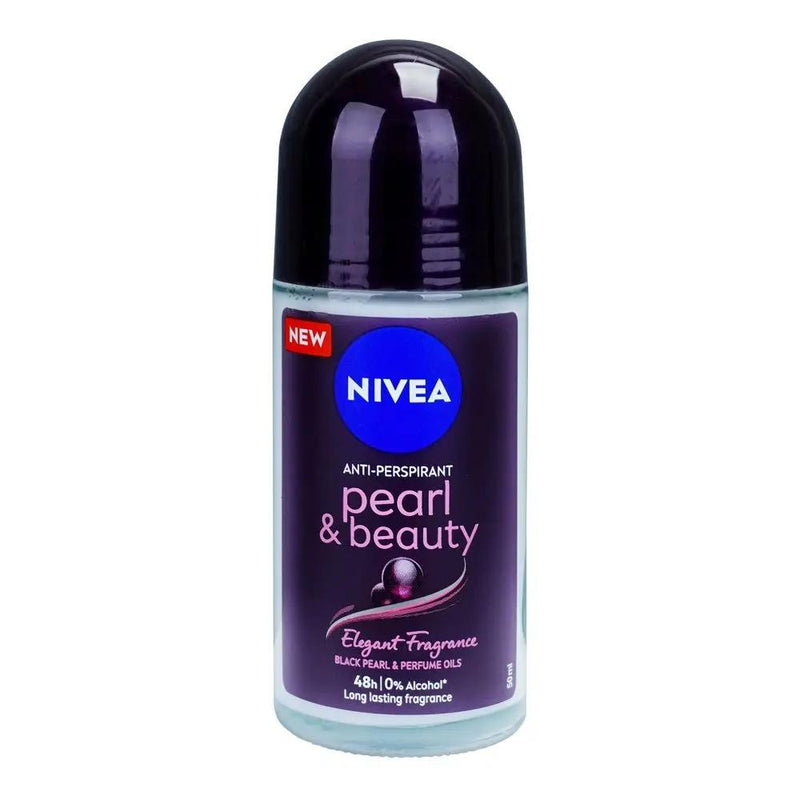 Nivea 48h Pearl Beauty Antiperspirant Roll-On 50ml
