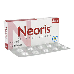 Neoris 4mg Tablets – Risperidone for Schizophrenia, Bipolar Mania & Autism