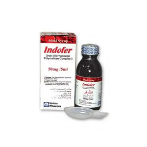 Indofer Syrup 60 mL – Iron Supplement for Anaemia