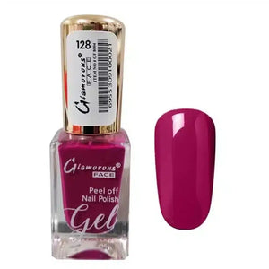 Glamorous Face Gel Peel Off Nail Polish - Shade 128