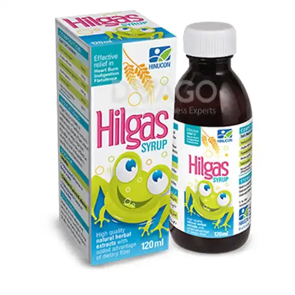 Hilgas Syrup 120ml – Antacid Suspension for Acidity, Indigestion & Heartburn Relief