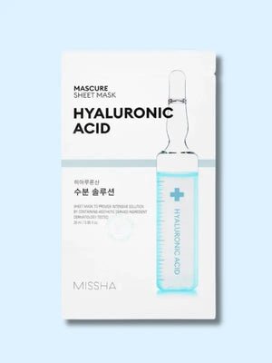 Missha Mascure Hydra Solution Sheet Mask Hyaluron Acid 27ml