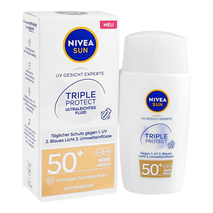Nivea Sun UV Triple Protect Fluid SPF50+, 40ml