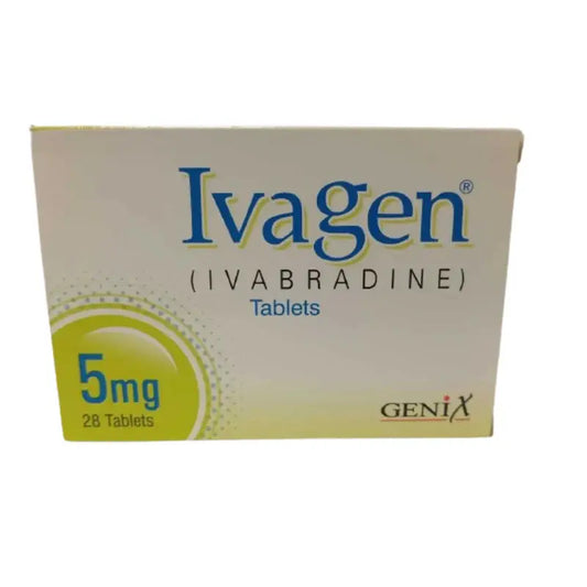 IVAGEN 5MG Tablets 28s ��� Ivabradine for Heart Rate Control