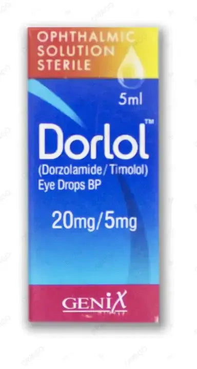 Dorlol 5ml Eye Drops 20mg/5mg