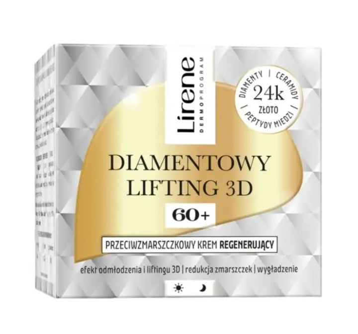 Lirene Diamond Lifting 3D Anti Wrinkle 60+ Regenerating Cream