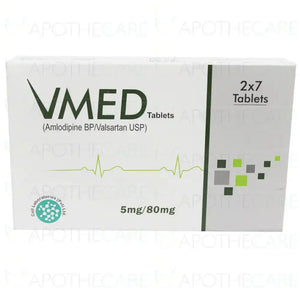 V Med 5/80 mg Tablets