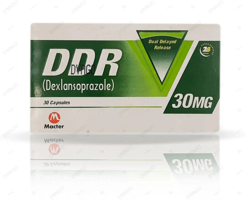 DDR 30mg Capsules — Dexlansoprazole for GERD & Acid Reflux