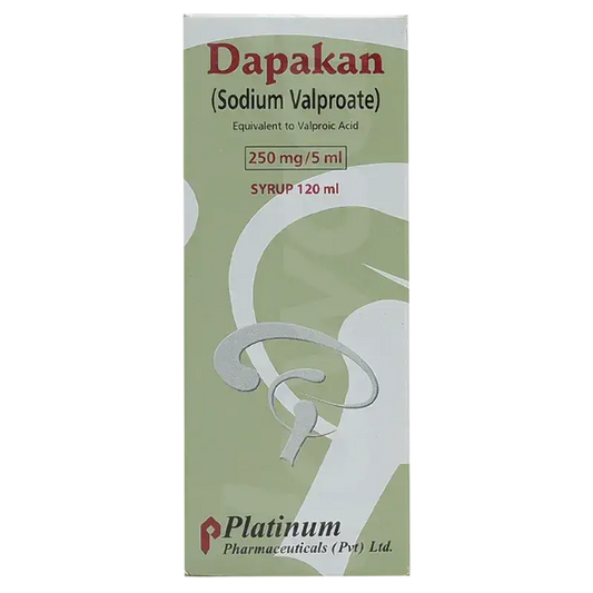 Dapakan Syrup 250mg/5ml — Valproate for Epilepsy & Bipolar – Available in Pakistan