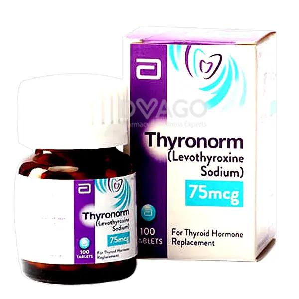 Thyronorm 75mcg Tab 100s