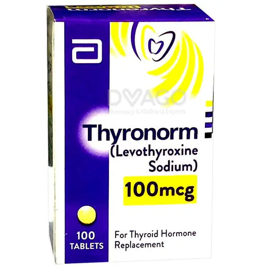 Thyronorm Tablets 100mcg ��� Treatment for Hypothyroidism