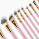 BH Cosmetics Pink Elegance 10-Piece Brush Set photo 1