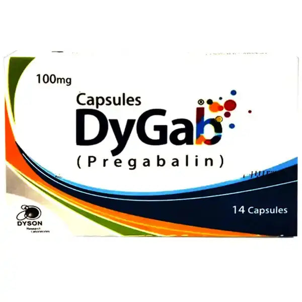 Dygab 100mg Capsules