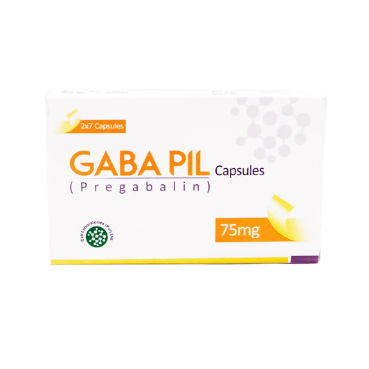Gabapil 75mg Capsule – Pregabalin for Neuropathic Pain, Epilepsy & Anxiety – Available in Pakistan